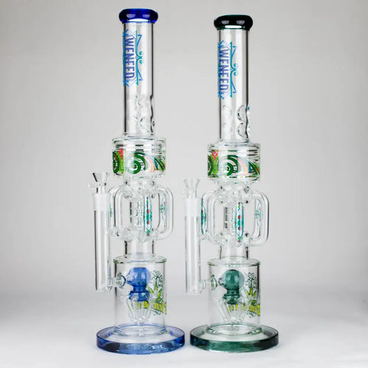 WENEED | 22" Gear Perc Glass bong_0