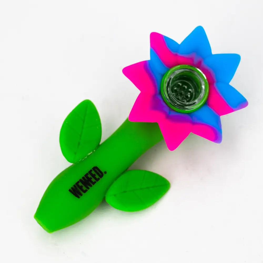 Weneed | 4.5" Flower Silicone Hand pipe_1