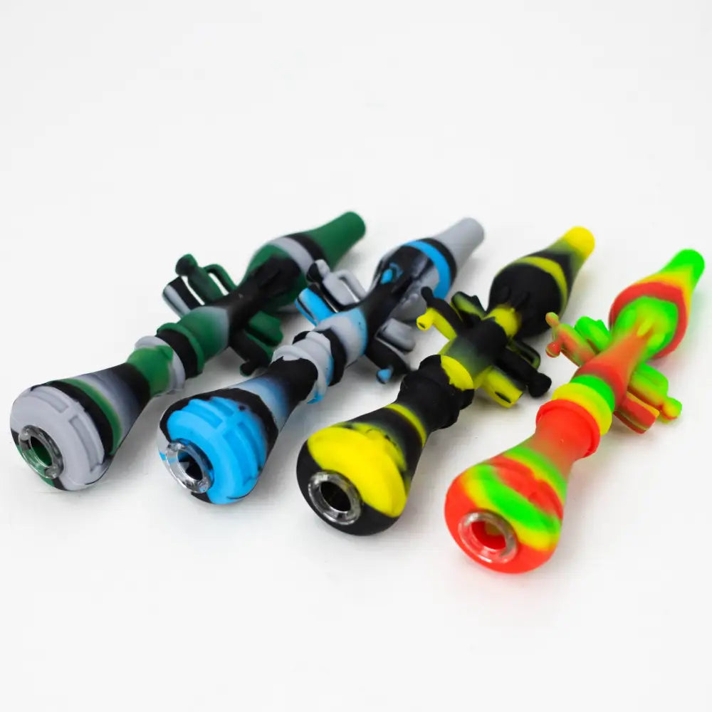 Weneed | 5" Bazooka Silicone Hand pipe Assorted_0