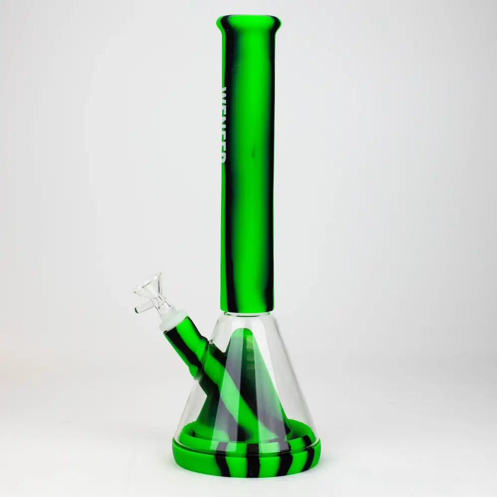 WENEED®-14" Silicone Beaker Water Pipe_6