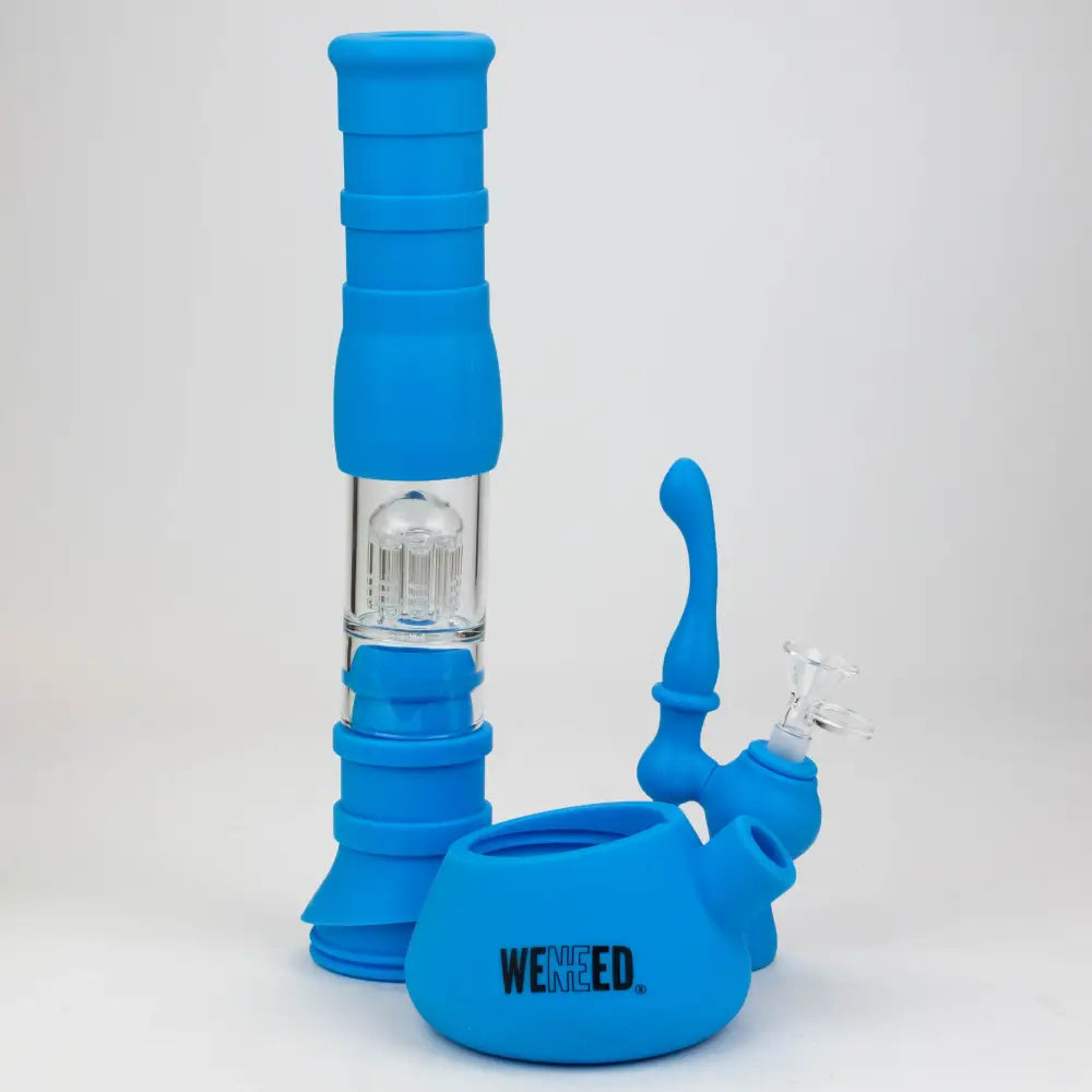 WENEED®-14" Silicone Percolator Water Pipe_2