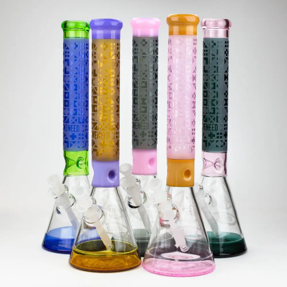 WENEED®-18" Cipher Text Beaker 7mm_0