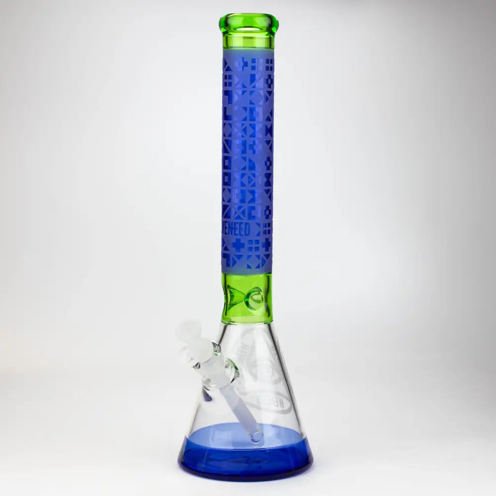 WENEED®-18" Cipher Text Beaker 7mm_9