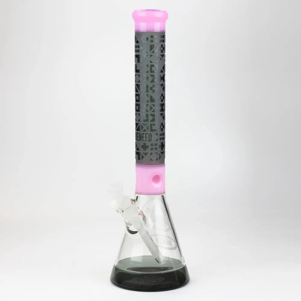 WENEED®-18" Cipher Text Beaker 7mm_10