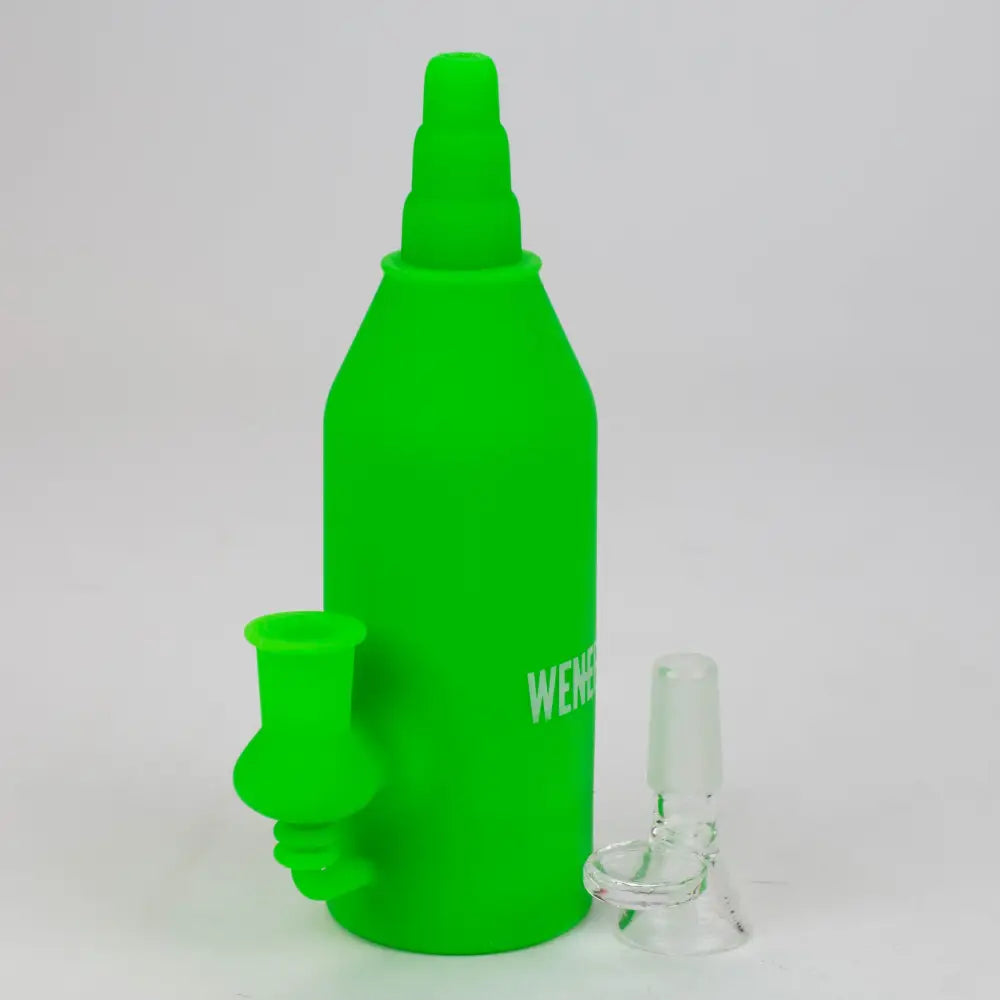 WENEED®- 6.5" Silicone Sriracha Water Pipe_5