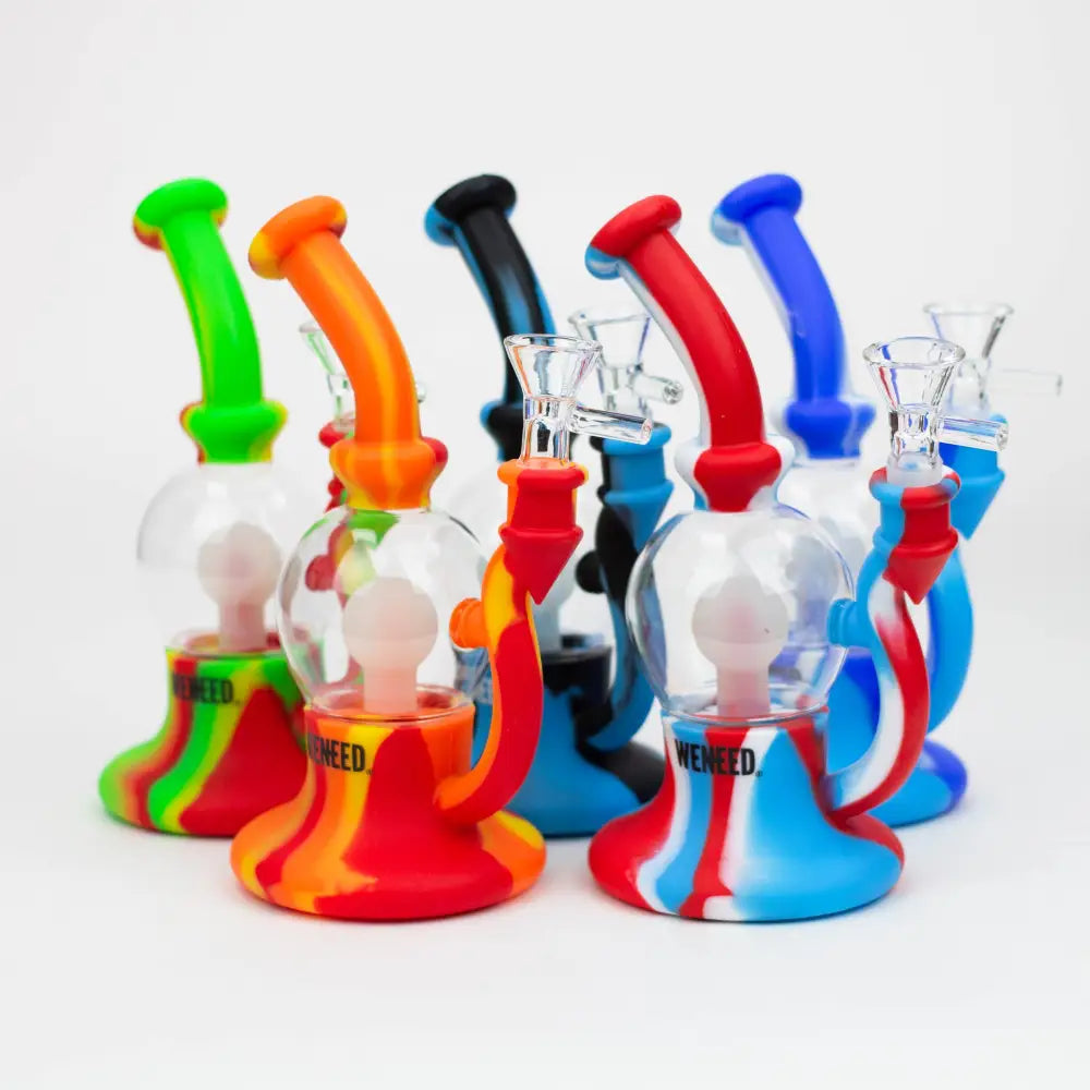 WENEED®- 8" Silicone Bulb bong_0