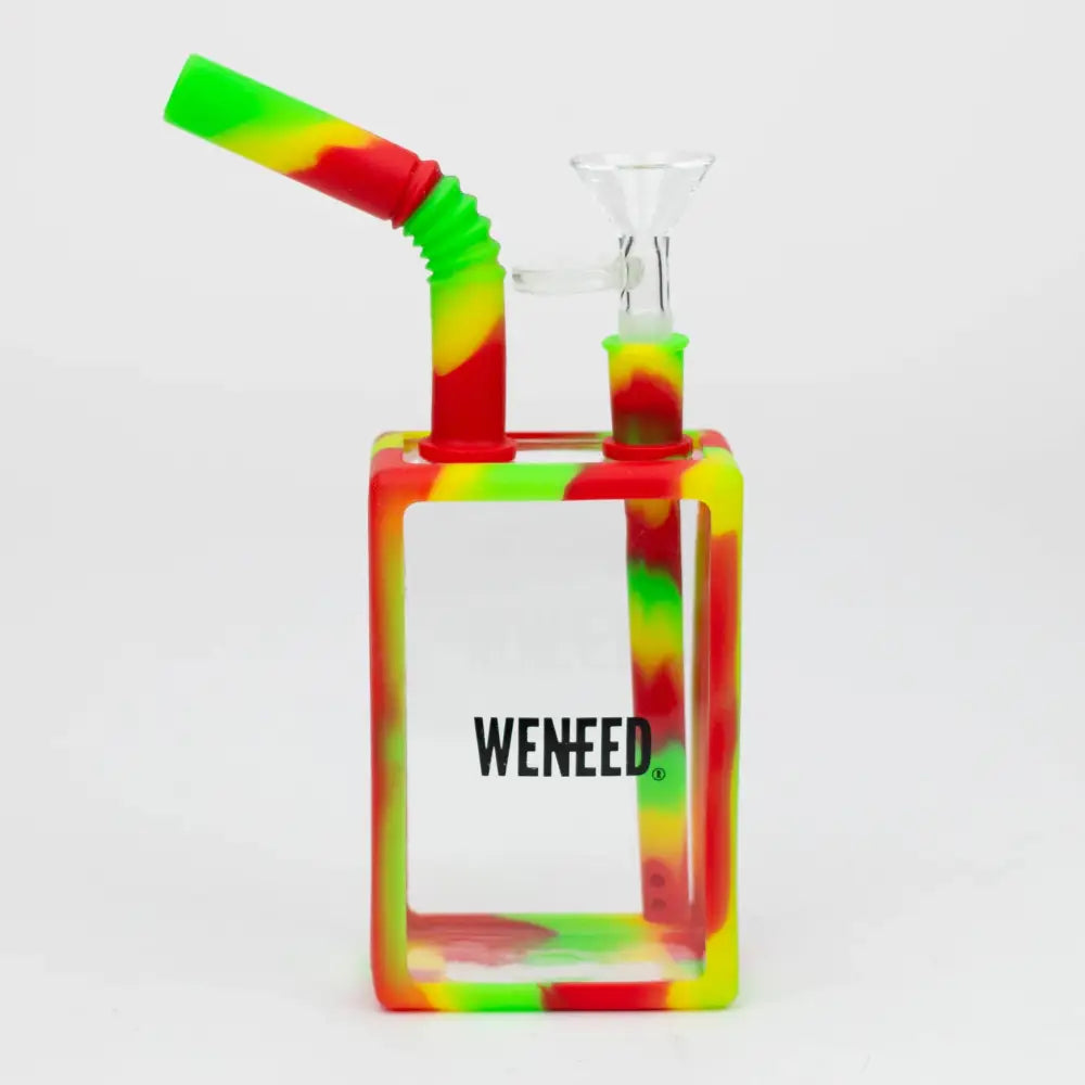 WENEED®- 8" Silicone Juice Box bong_4