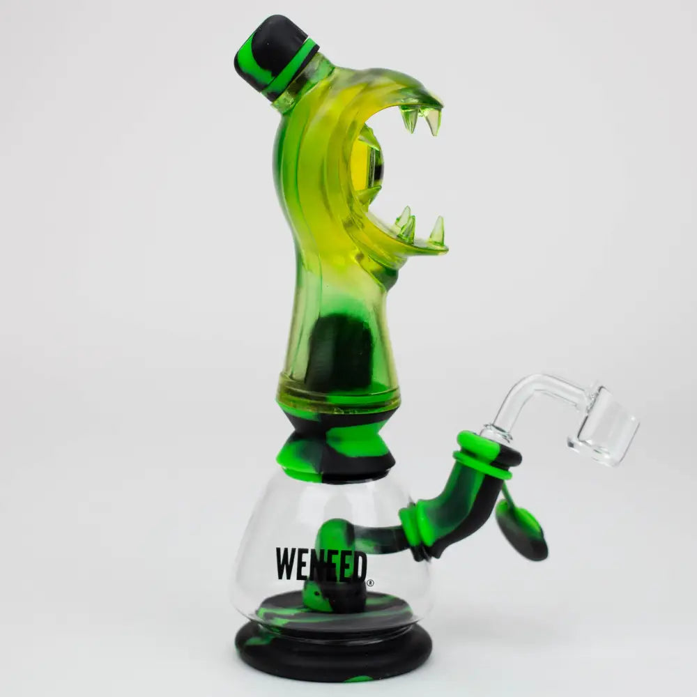 WENEED®- 9'' Leak Proof Monster Eyes Silicone Rig_8