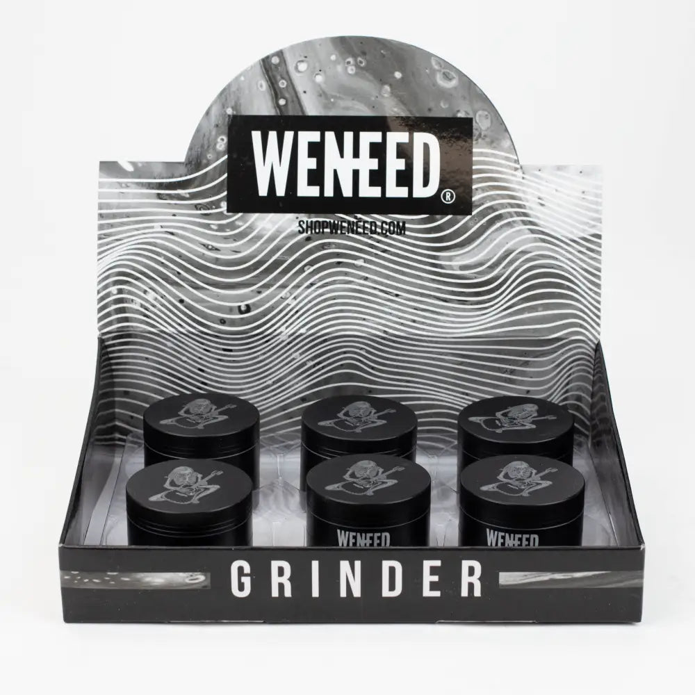 WENEED®-Metallic Skull Grinder 4pts 6Pack_0