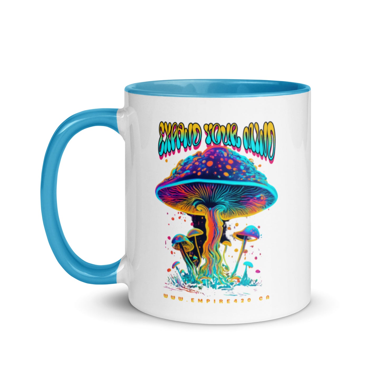 Mug with Color Inside mushroom