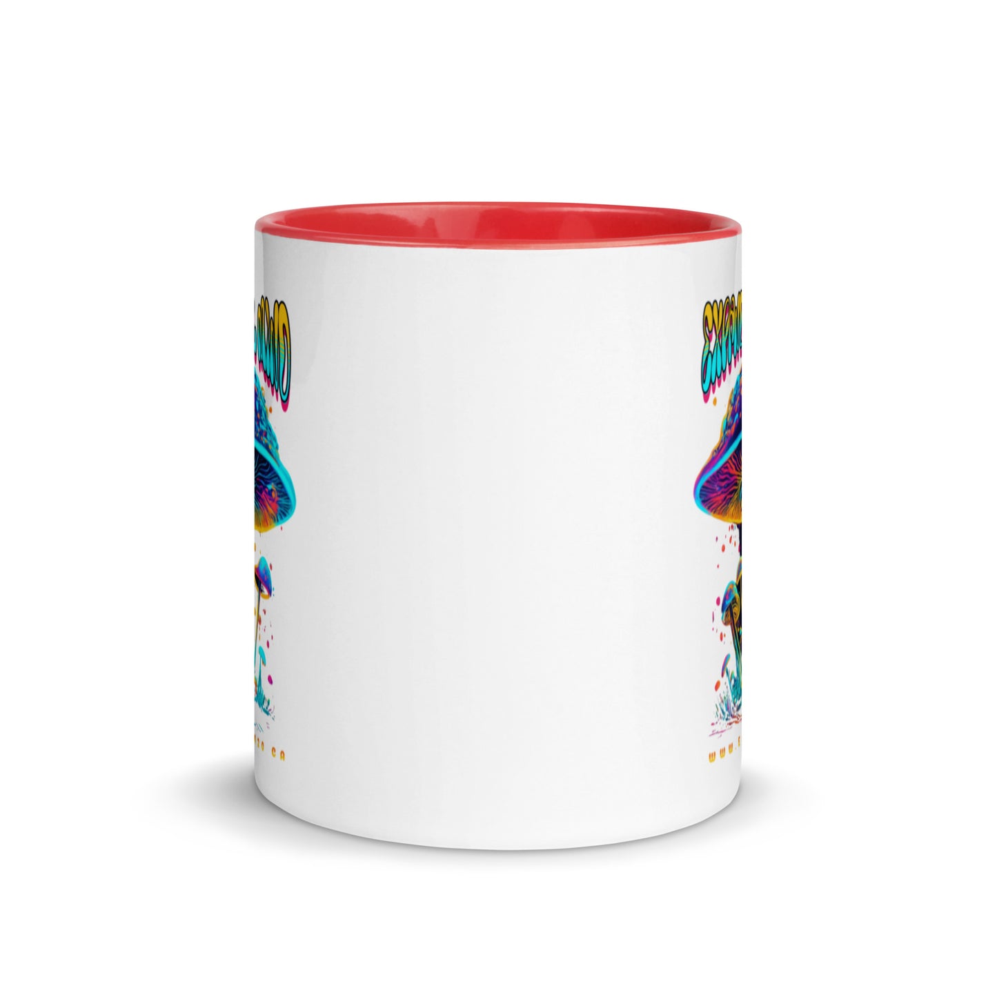 Mug with Color Inside mushroom