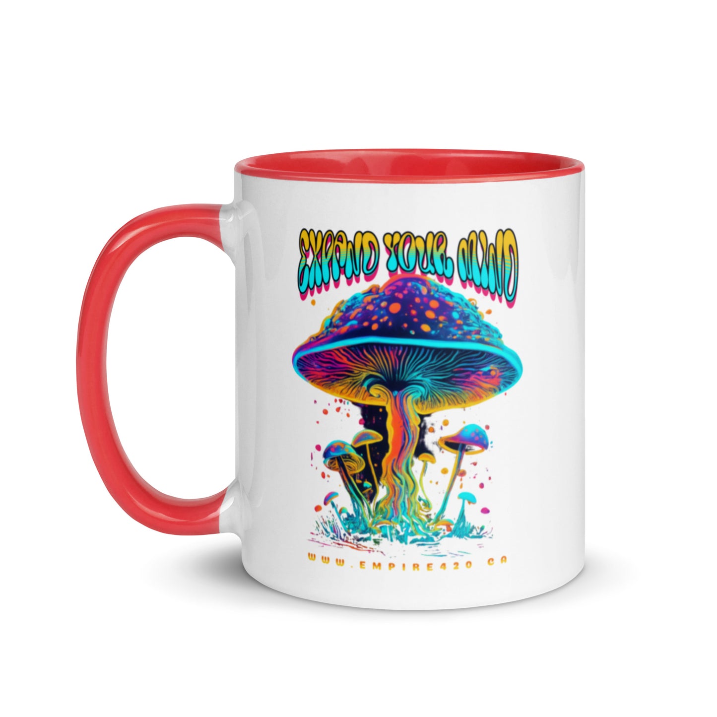 Mug with Color Inside mushroom