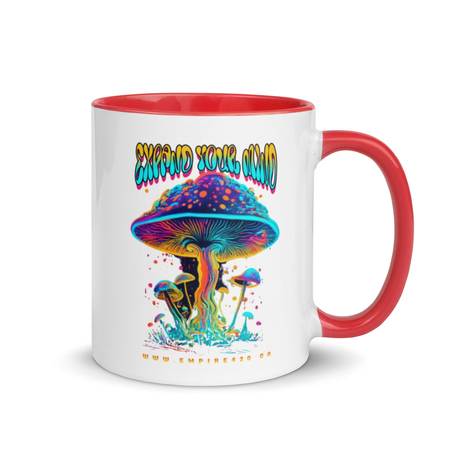 Mug with Color Inside mushroom