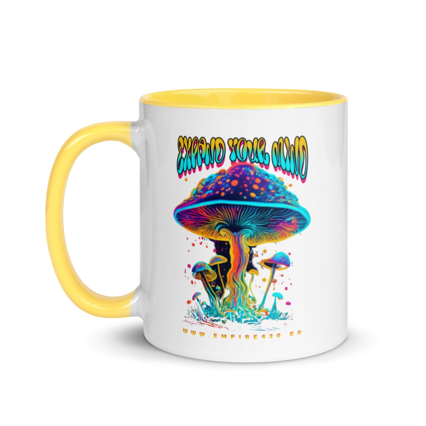 Mug with Color Inside mushroom