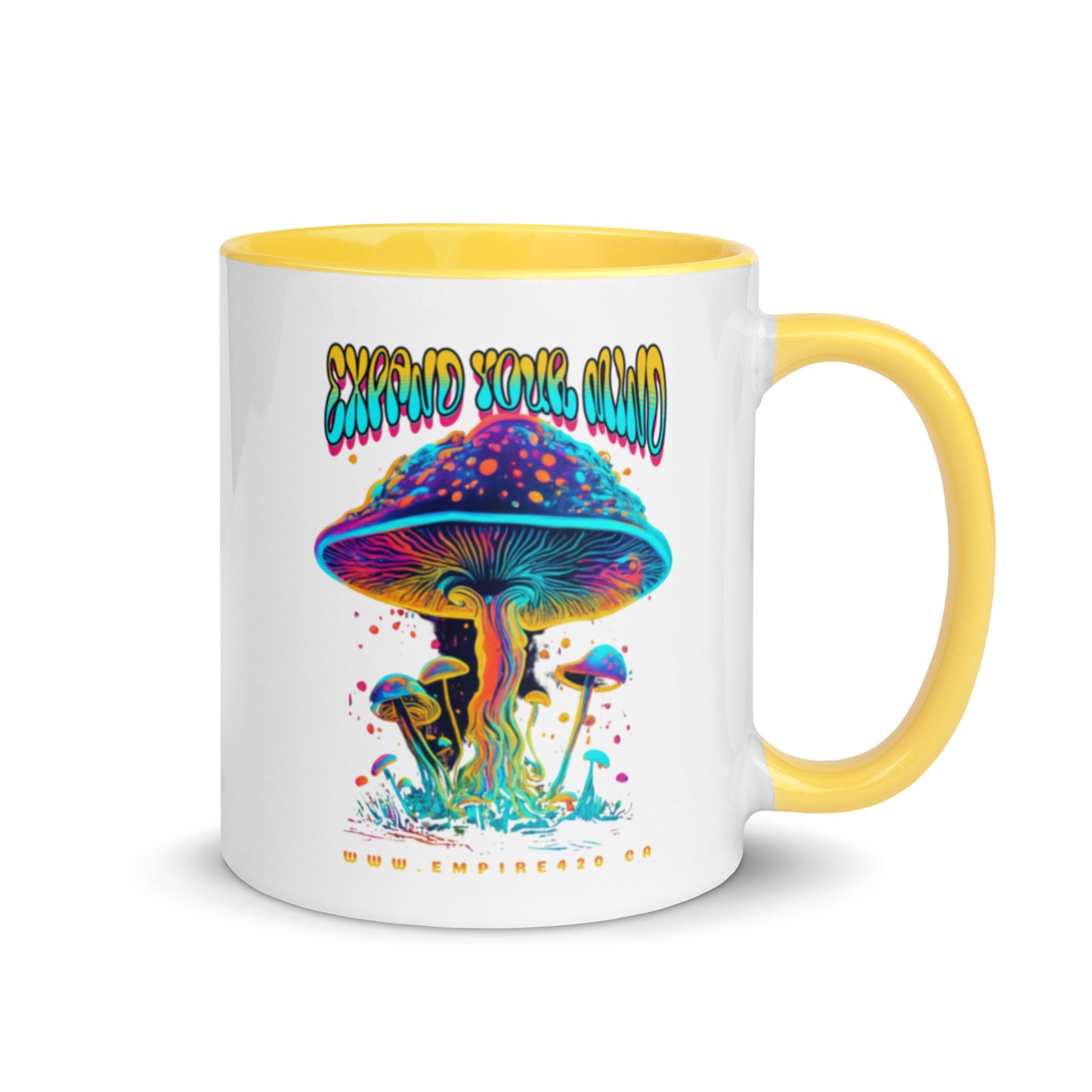 Mug with Color Inside mushroom