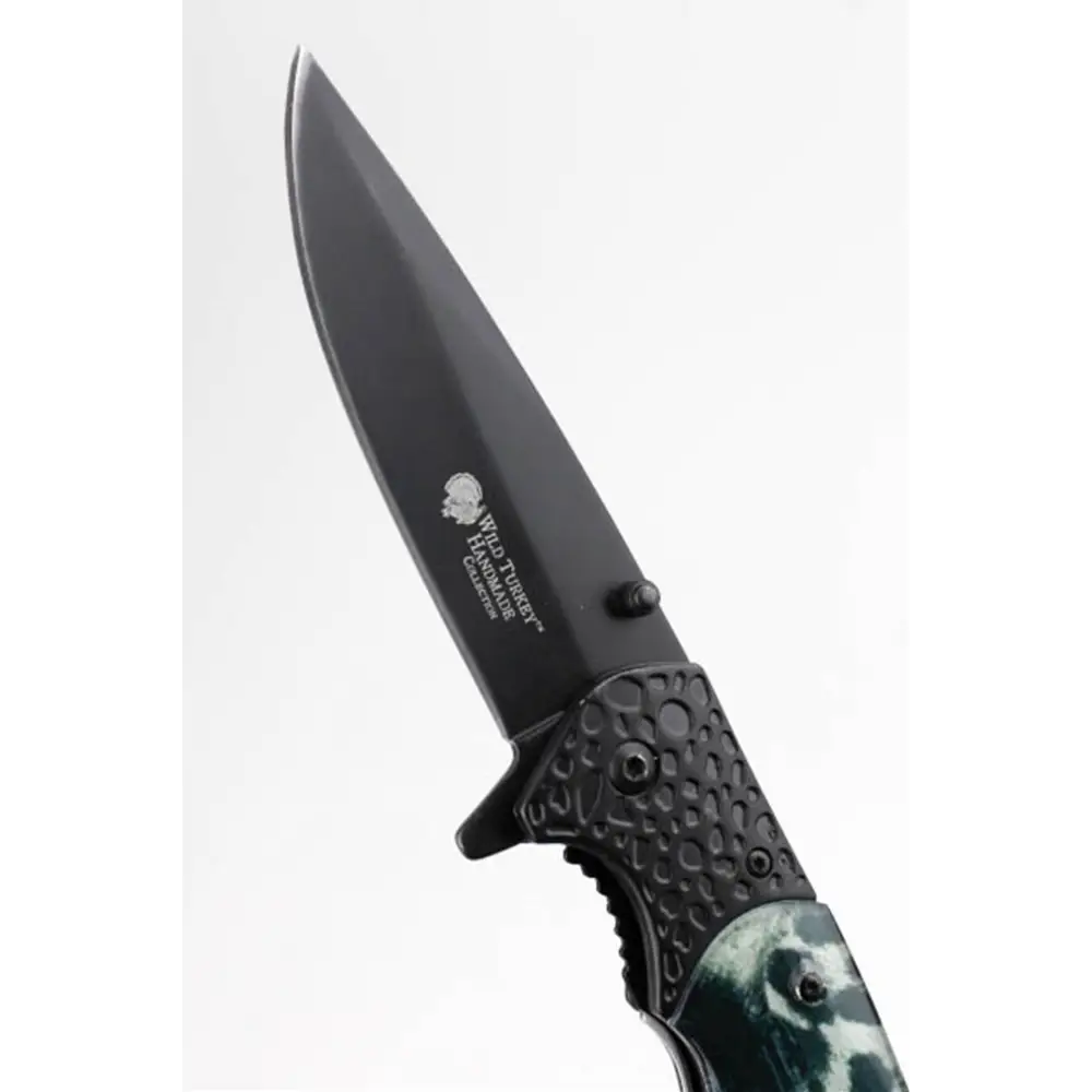 Wild turkey Handmade collection knife WT-5141BK_3