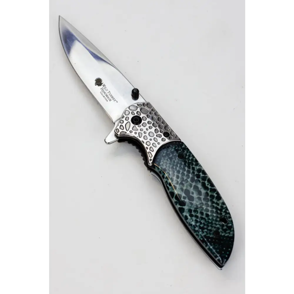 Wild turkey Handmade collection knife WT-5141SN_0