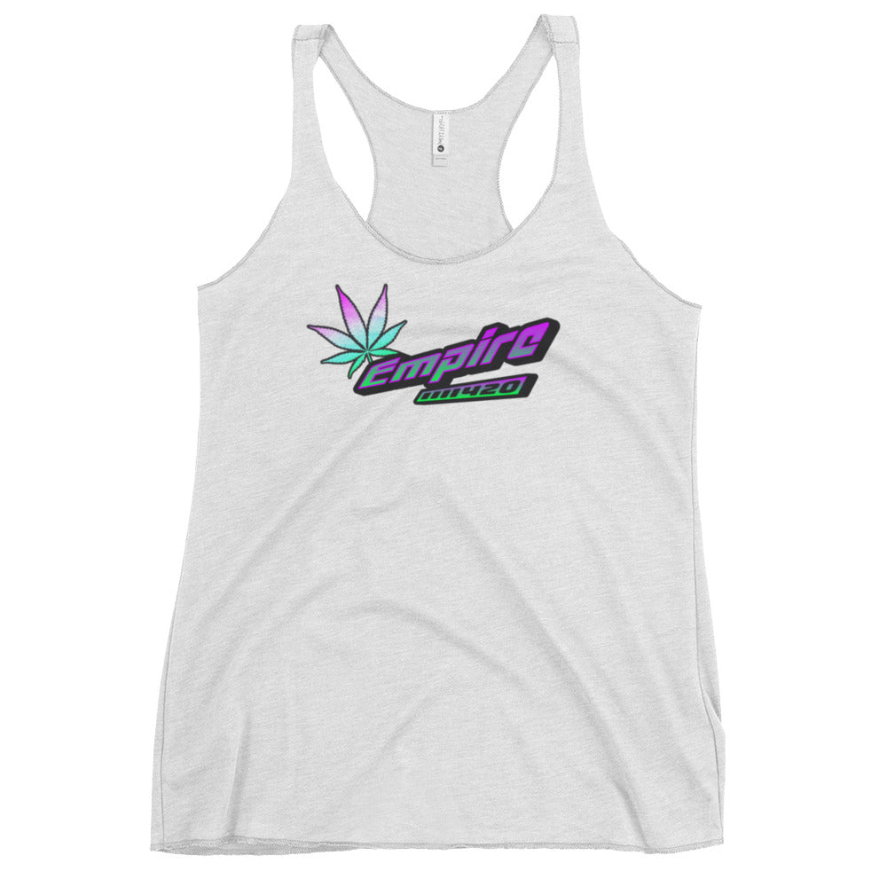 Women's Racerback Tank empire flash