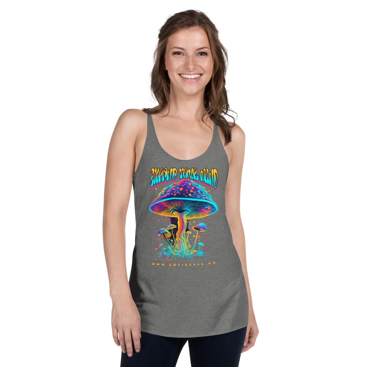 Women's Racerback Tank shroom