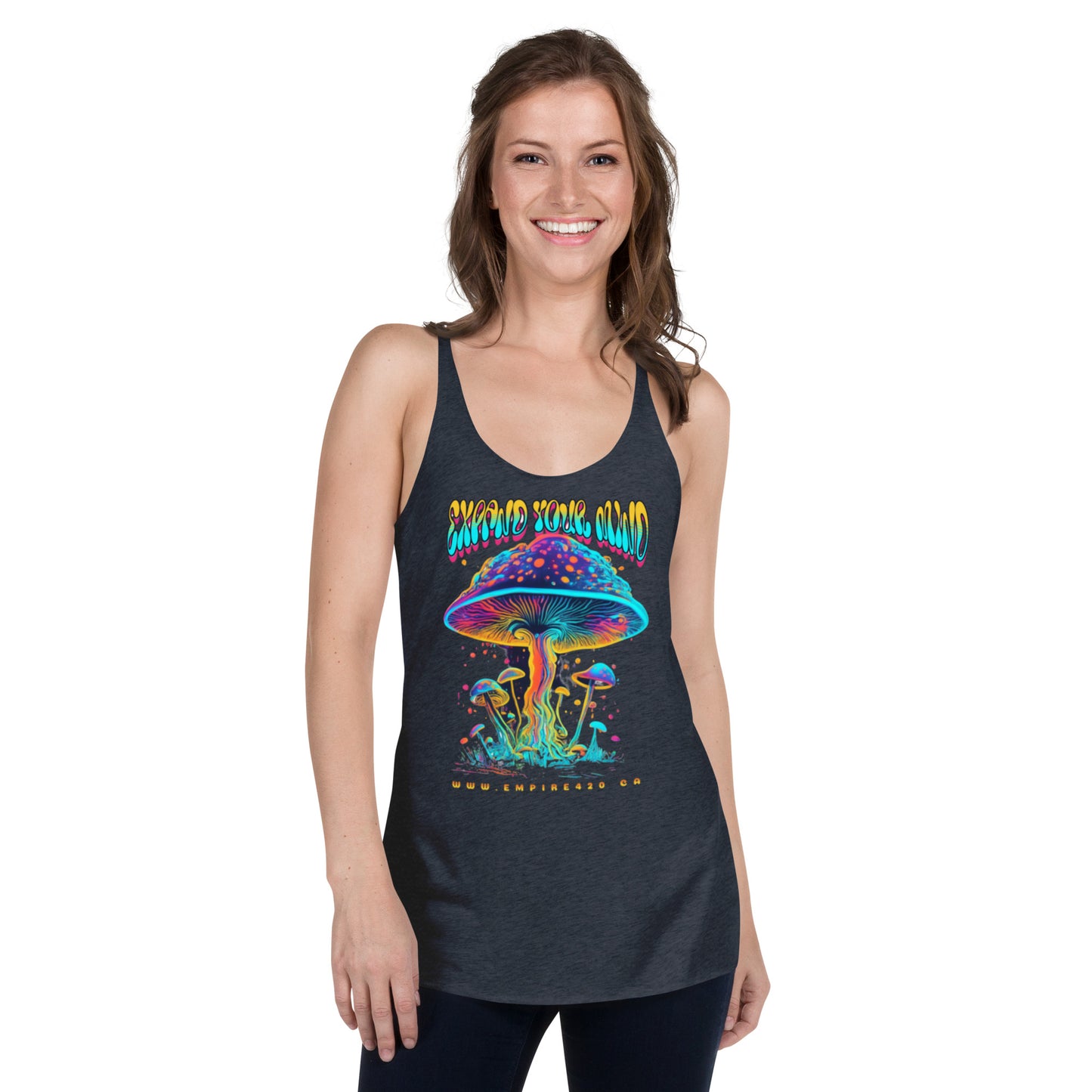 Women's Racerback Tank shroom