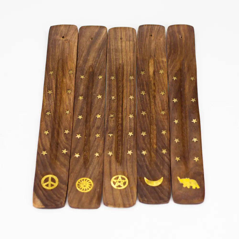 Wooden incense holder - 1 ea_1