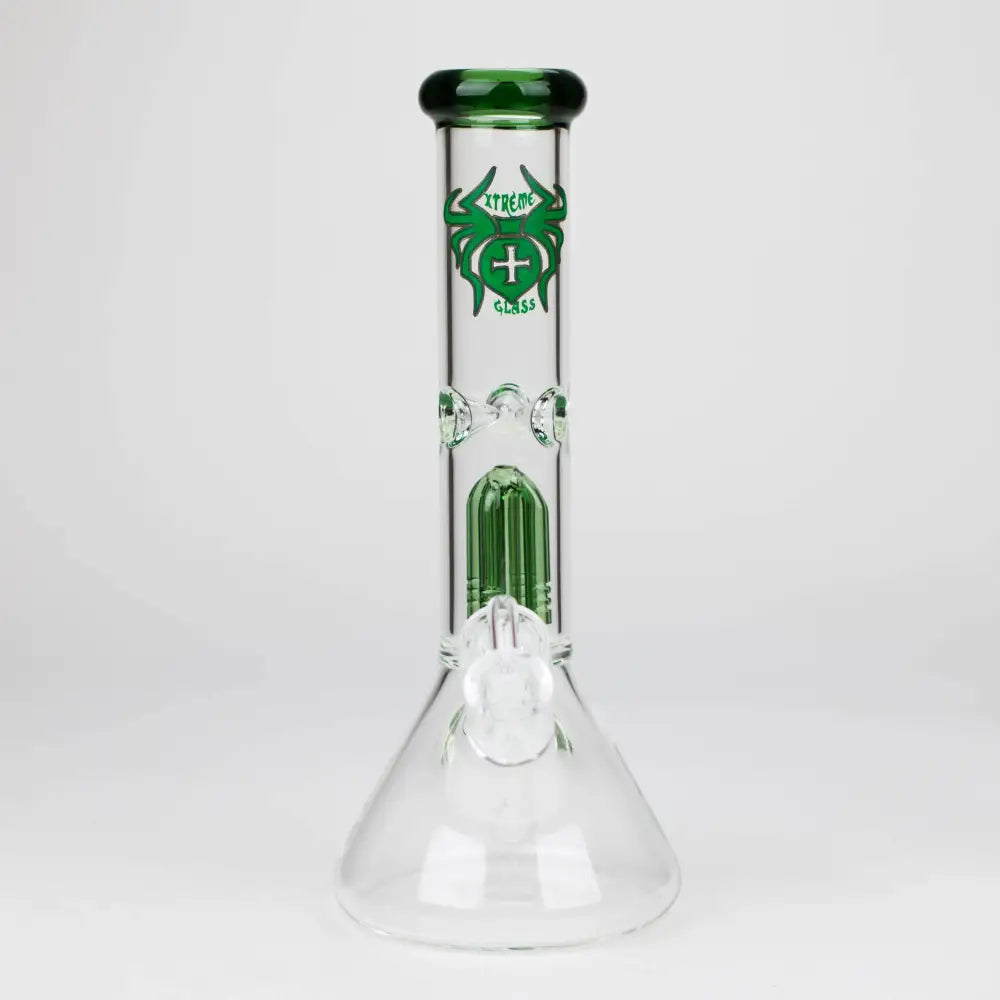 Xtreme | 10" Glass Bong with Percolator &amp; Banger [AK04]_12