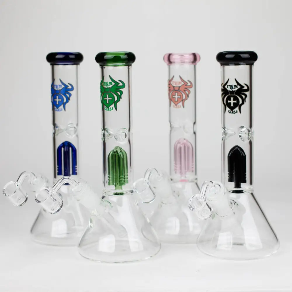 Xtreme | 10" Glass Bong with Percolator &amp; Banger [AK04]_0