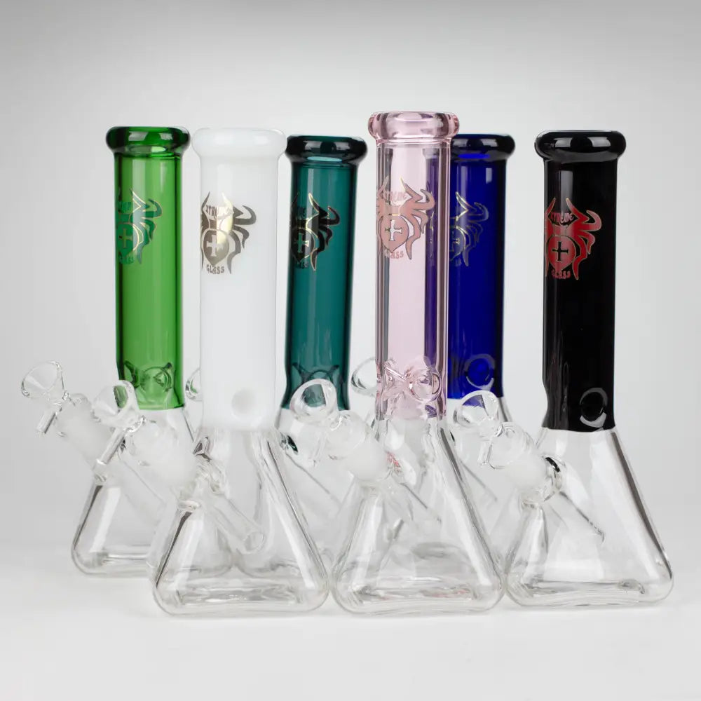 Xtreme | 10" Pyramid glass water bong [AK085]_0