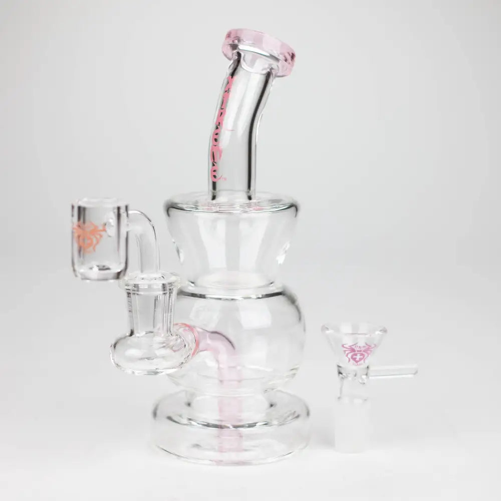 Xtreme | 6.7" Glass 2-in-1 bubbler [DCK006]_13