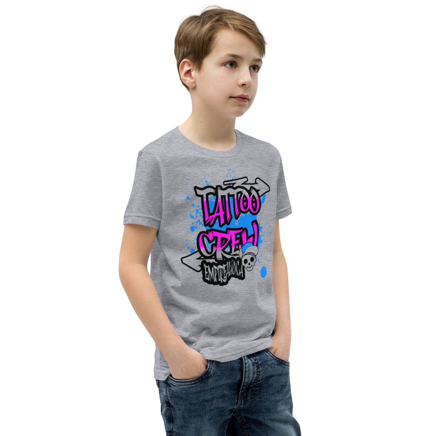 Youth Short Sleeve T-Shirt tattoo crew