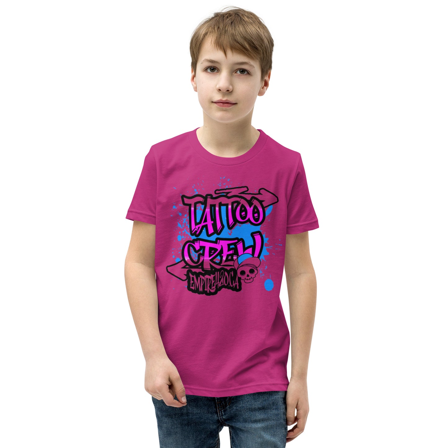 Youth Short Sleeve T-Shirt tattoo crew