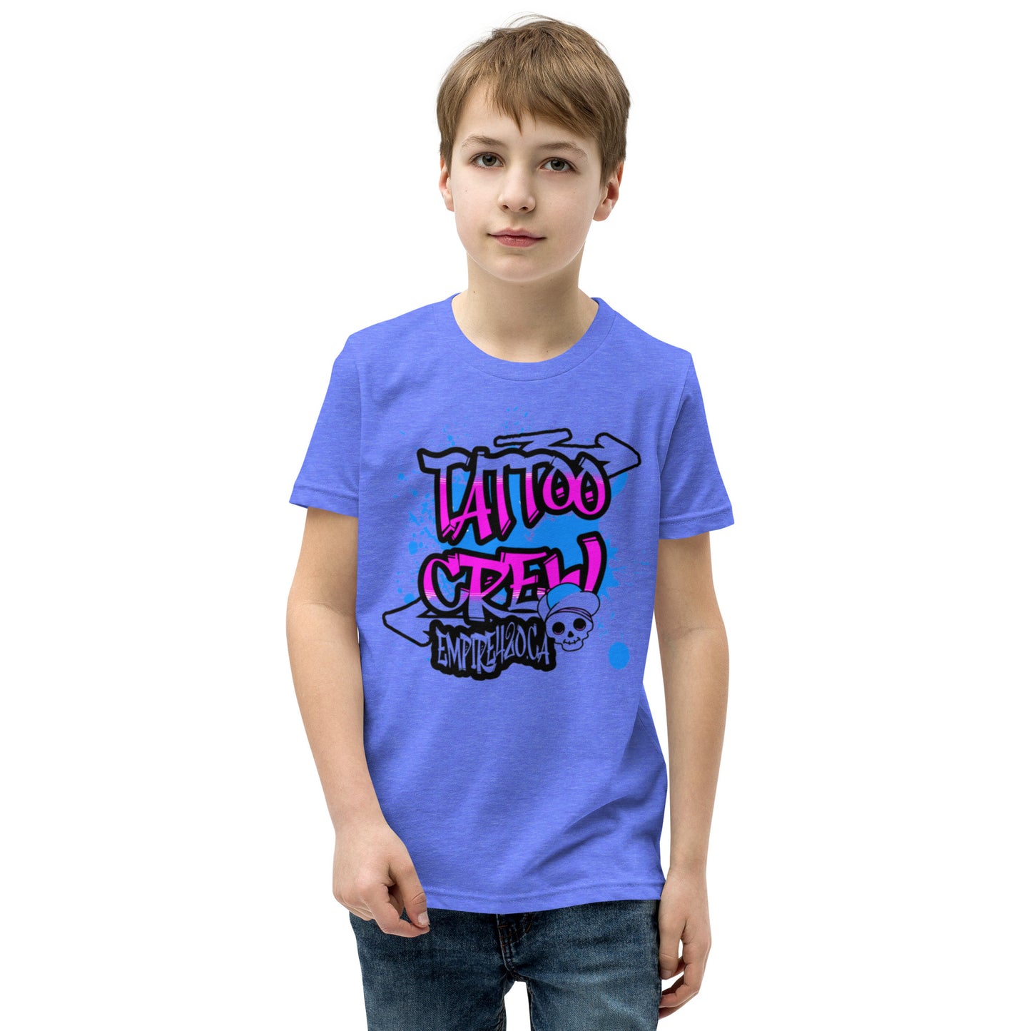 Youth Short Sleeve T-Shirt tattoo crew