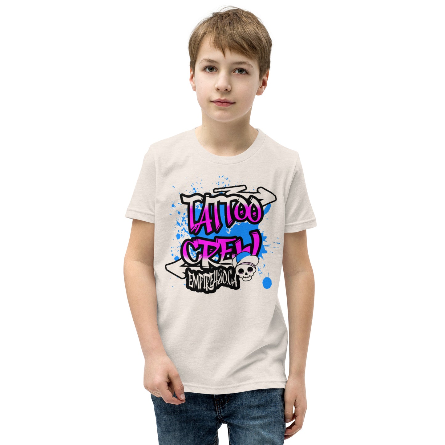 Youth Short Sleeve T-Shirt tattoo crew