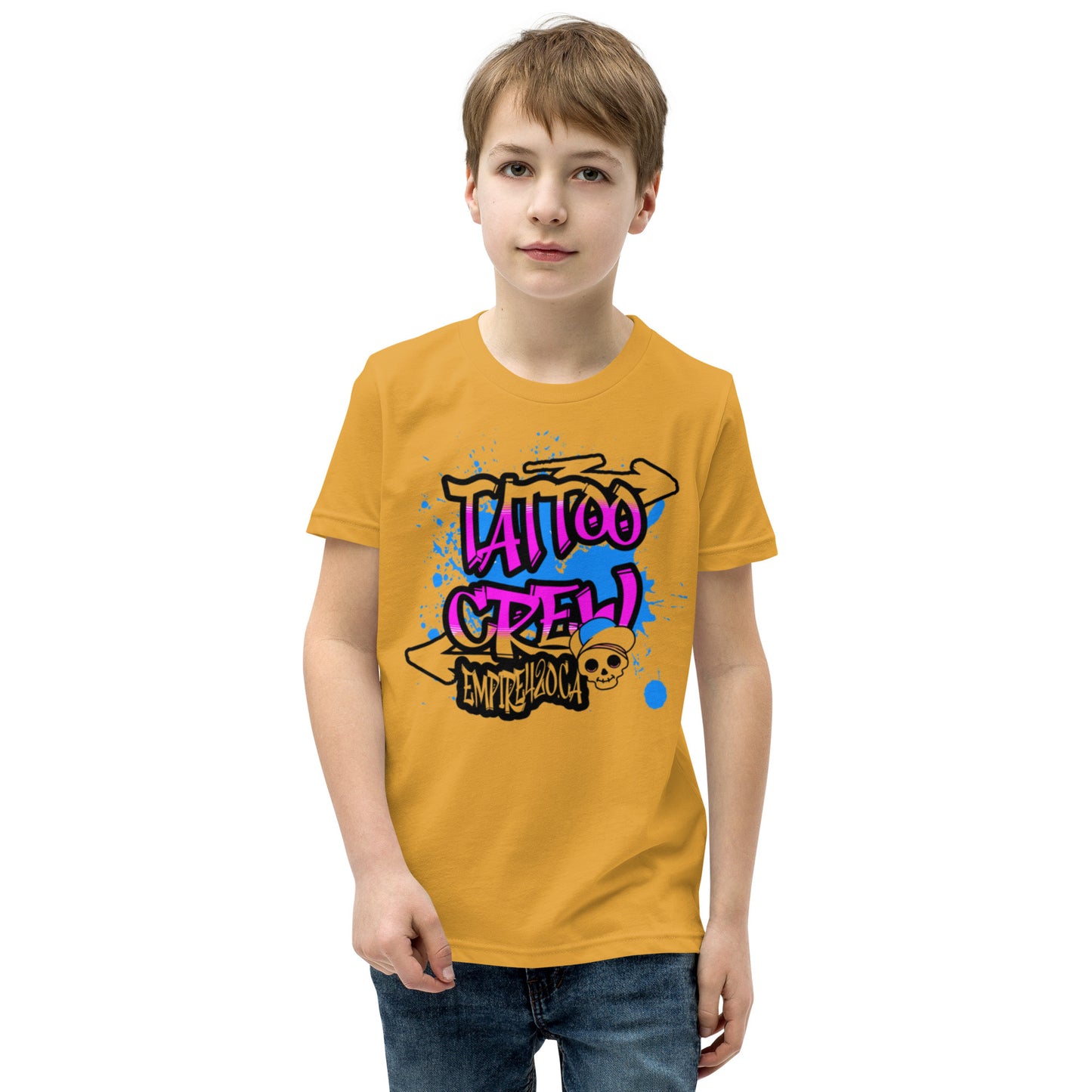 Youth Short Sleeve T-Shirt tattoo crew