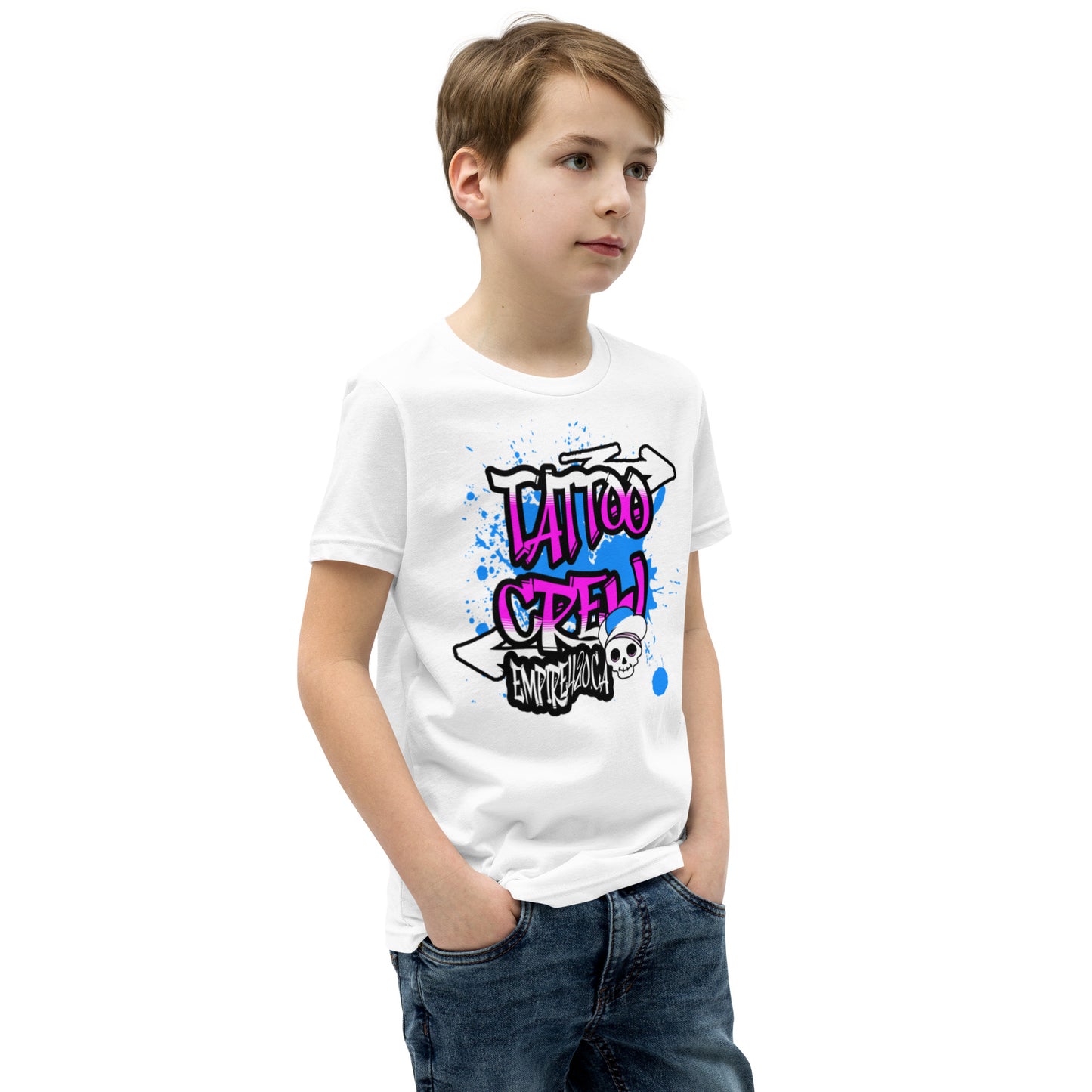 Youth Short Sleeve T-Shirt tattoo crew