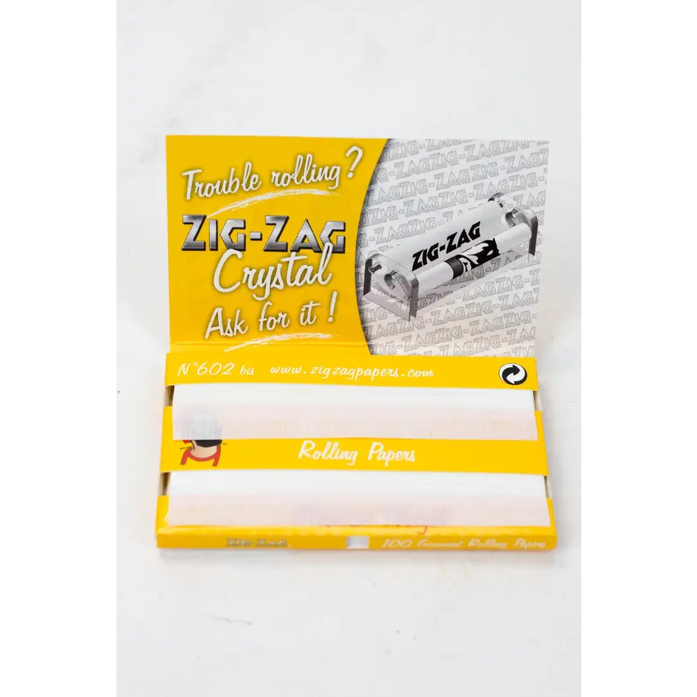 Zig Zag Classic Yellow Medium Weight Rolling Papers_2