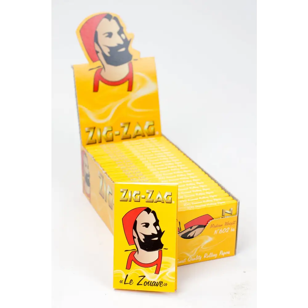 Zig Zag Classic Yellow Medium Weight Rolling Papers_0