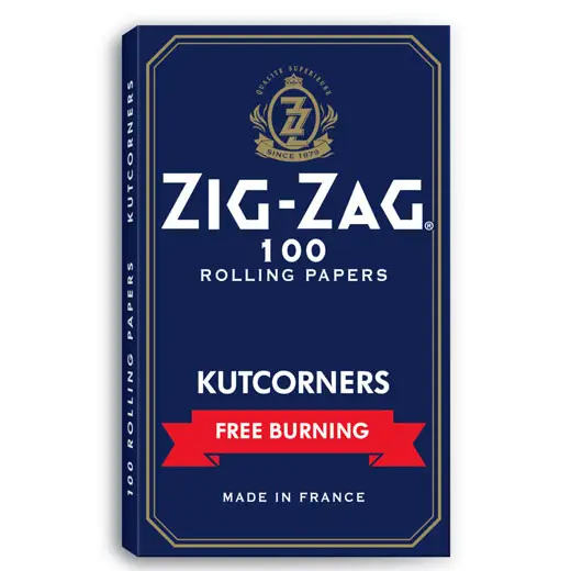 Zig Zag Free burning Blue Papers Kutcorners_0