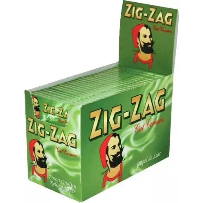 Zig Zag Green Single Cigarette Papers - 100ct_1