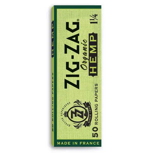 Zig Zag Organic Hemp Papers 1 1/4_0