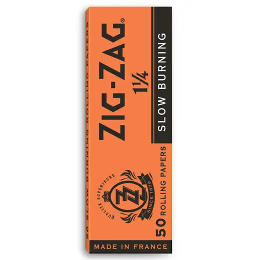 ZIG-ZAG Slow burning Orange Papers 1 1/4_0