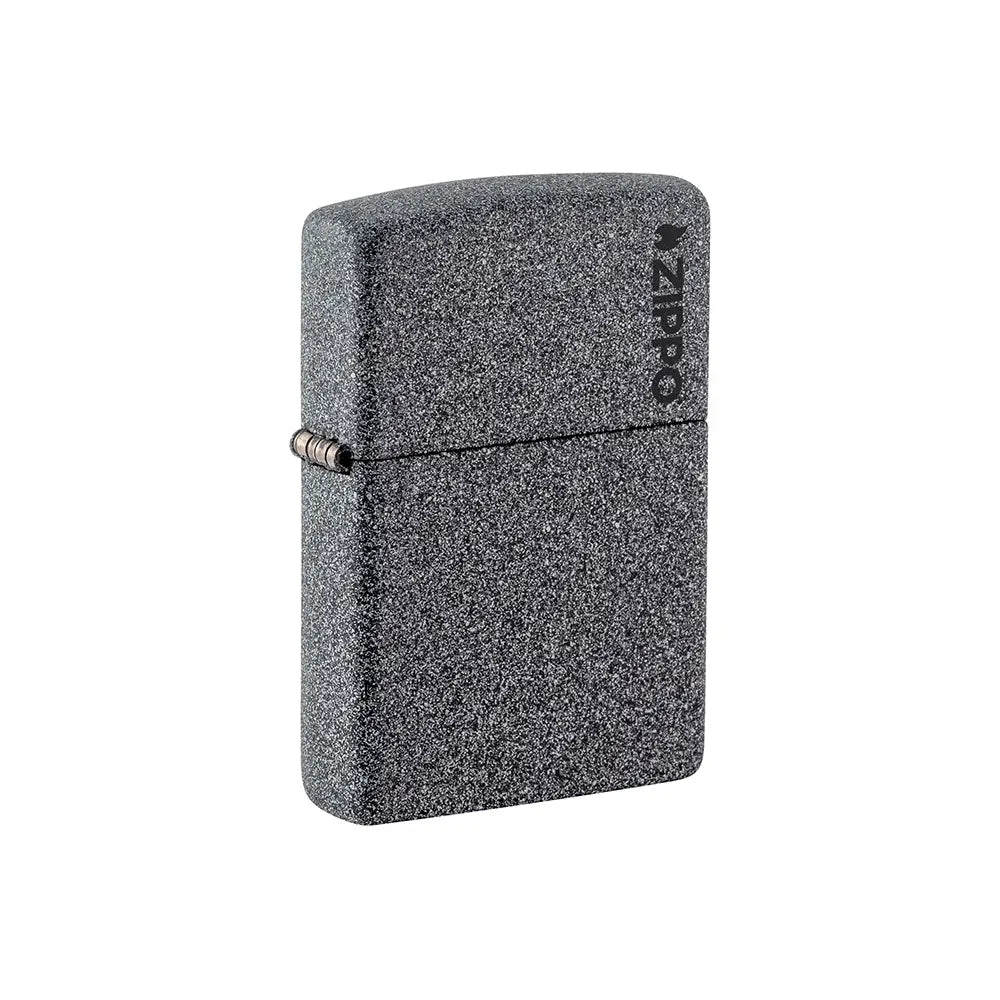 Zippo 211ZL Classic Iron Stone Zippo Logo_1