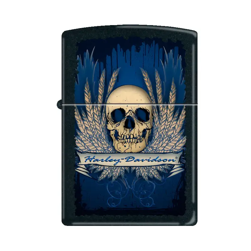 Zippo 45967 Harley Davidson Skull_0