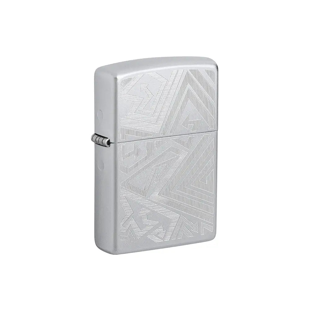 Zippo 46481 Which Way? Lined Arrow Design_1