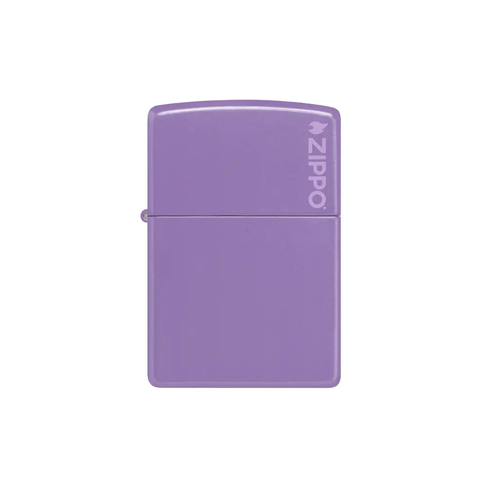 Zippo 46681ZL Classic Smoky Lavender Zippo Logo_0