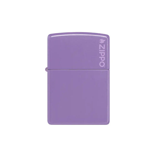 Zippo 46681ZL Classic Smoky Lavender Zippo Logo_0