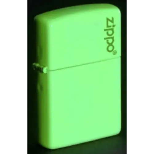 Zippo 49193ZL Classic Glow In The Dark Zippo Logo_3