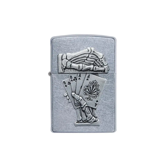 Zippo 49536 Dead Mans Hand Emblem Design_0