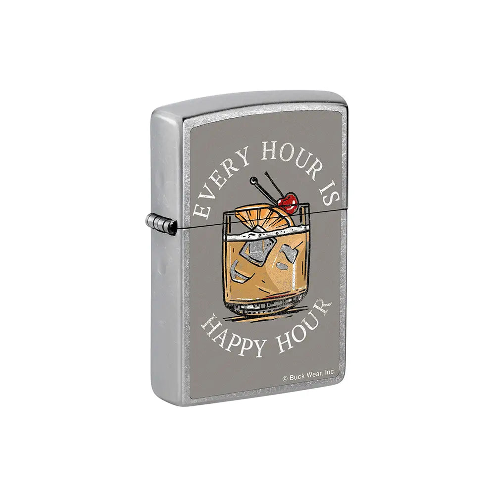 Zippo 73071 Buck Wear EVERY HOUR IS HAPPY HOUR_0