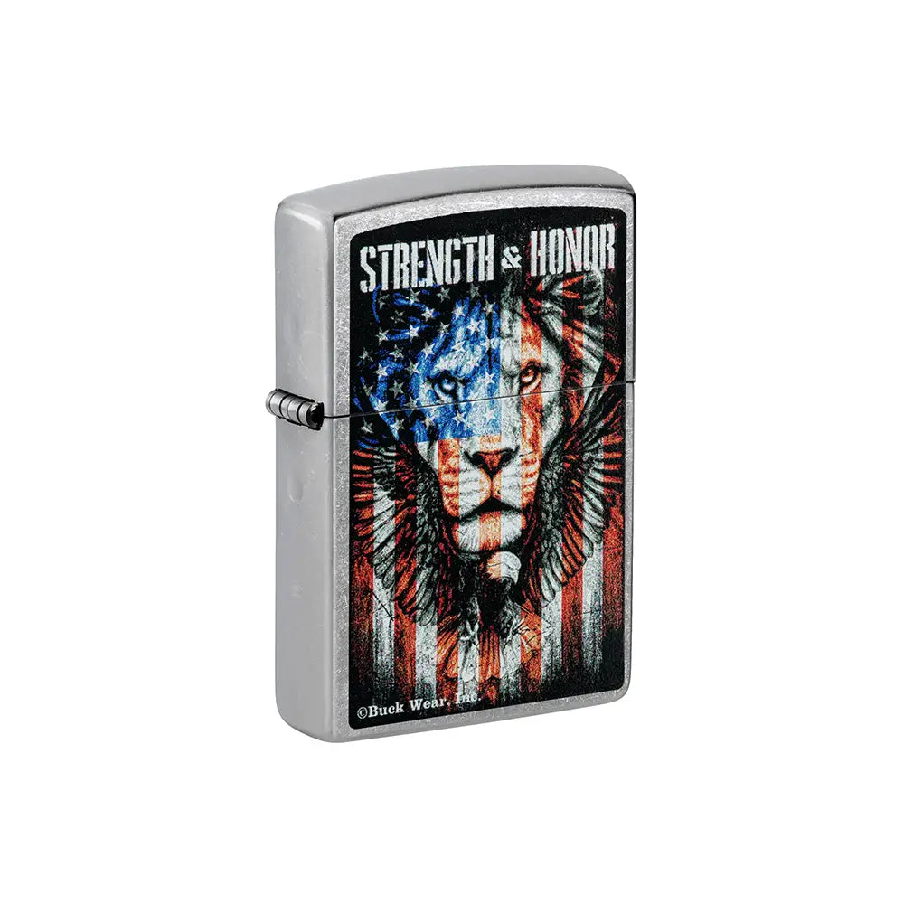 Zippo 73118 Buck Wear STRENGTH & HONOUR_0